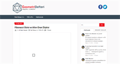 Desktop Screenshot of geometridefteri.com